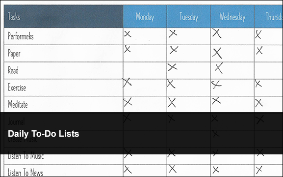 Daily To-Do Lists